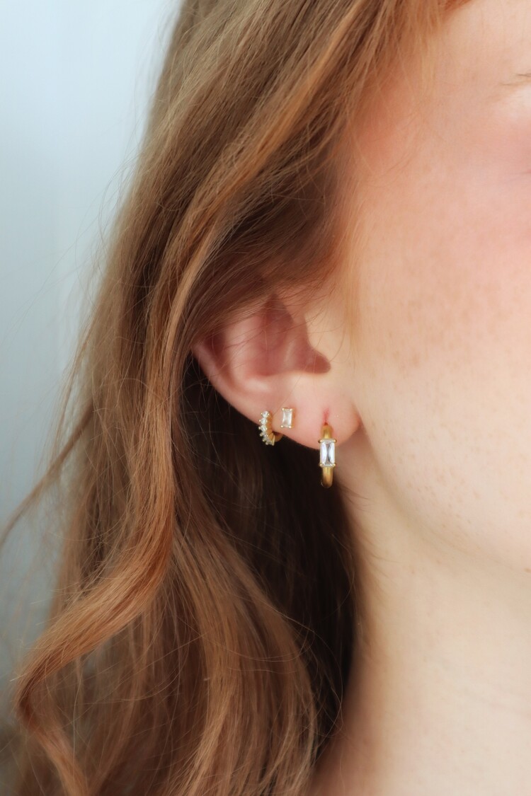 Charlotte Boutique & Bijoux BOUCLES D'OREILLES - LAURIE OR