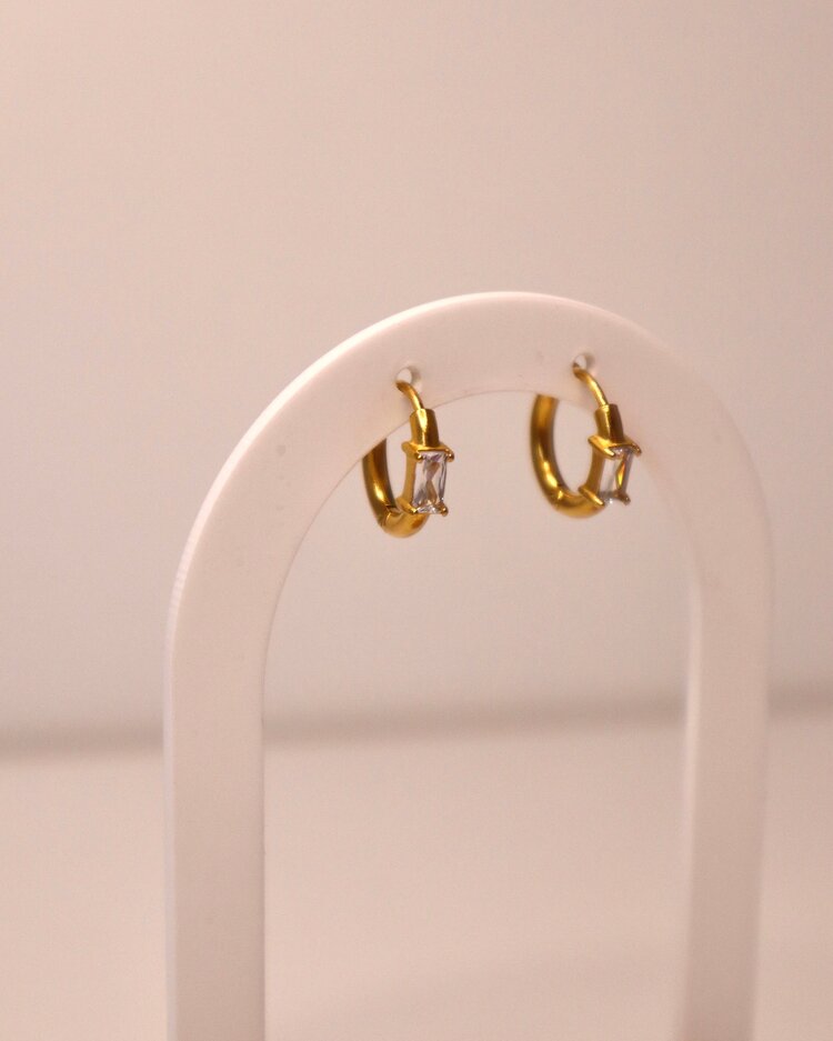 Charlotte Boutique & Bijoux BOUCLES D'OREILLES - LAURIE OR