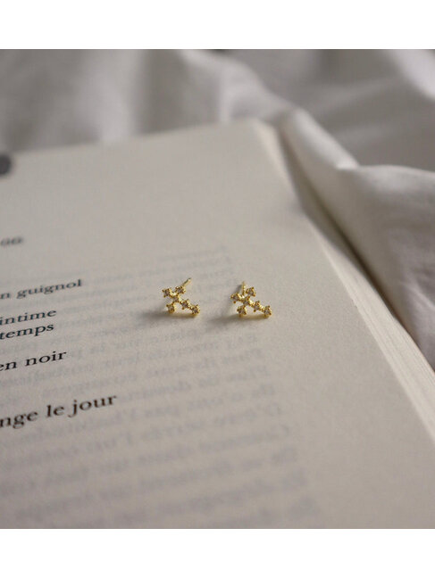 Charlotte Boutique & Bijoux BOUCLES D'OREILLES - LES CROIX OR