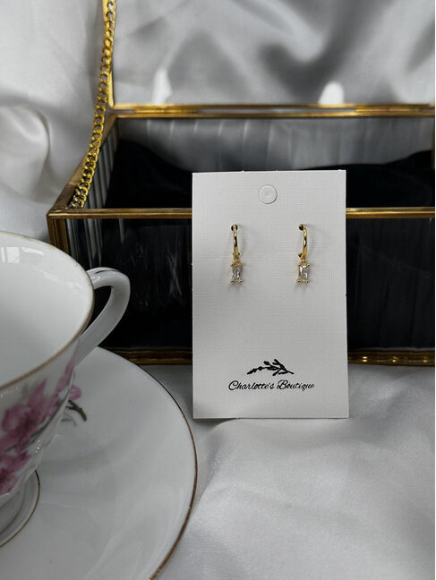 Charlotte Boutique & Bijoux BOUCLES D'OREILLES - RAVISSANTES OR