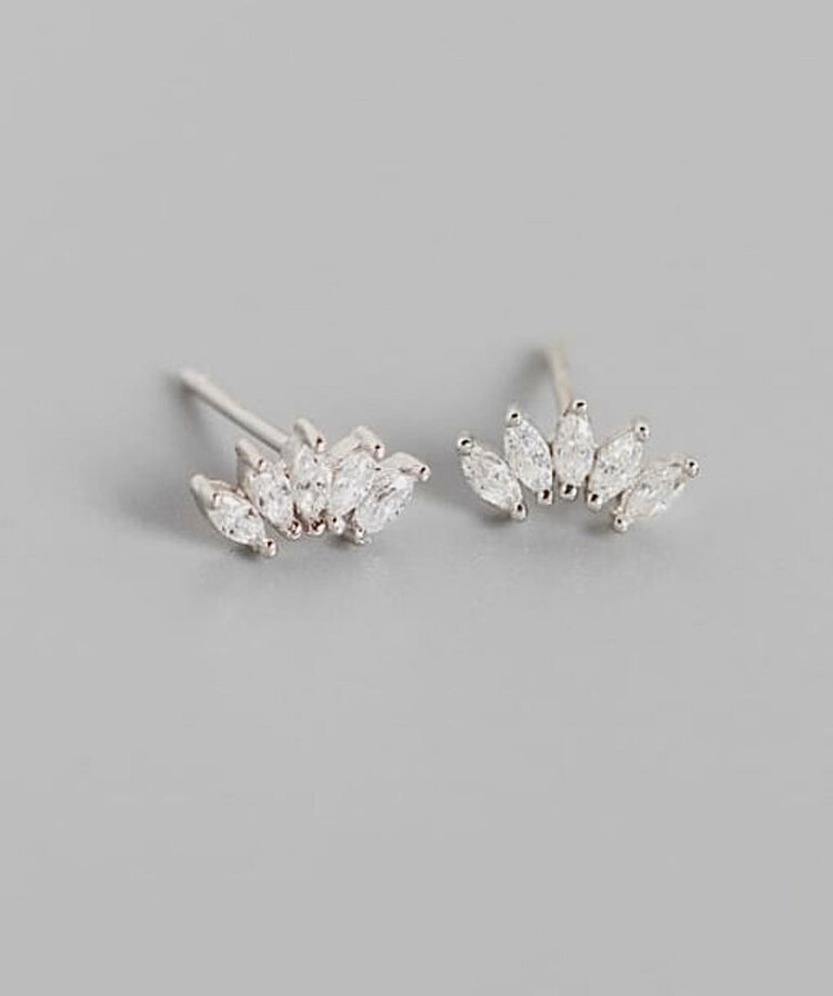 Charlotte Boutique & Bijoux BOUCLES D'OREILLES - LES CHARMANTES ARGENT