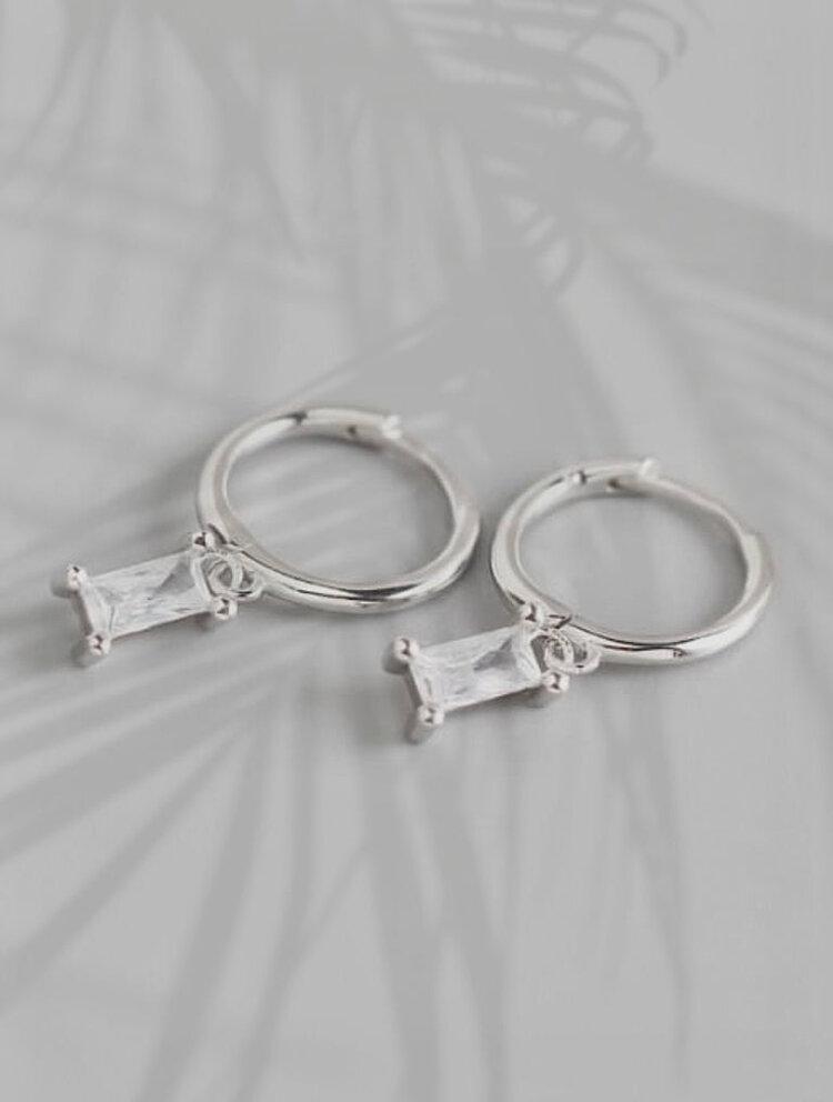 Charlotte Boutique & Bijoux BOUCLES D'OREILLES - RAVISSANTES ARGENT