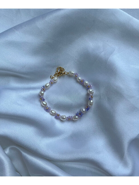 Charlotte Boutique & Bijoux BRACELET DÉLICATESSE - LILAS