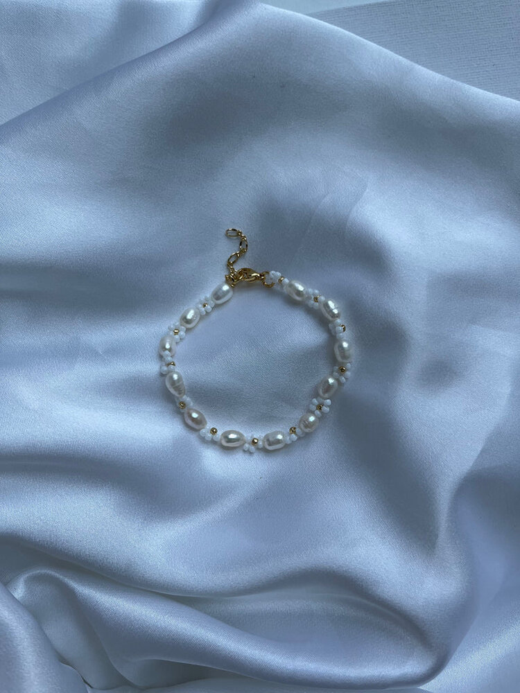 Charlotte Boutique & Bijoux BRACELET SAGESSE - BLANC