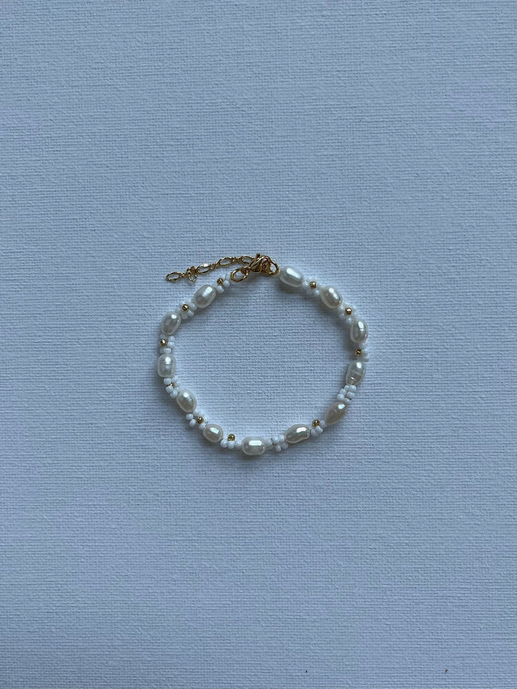 Charlotte Boutique & Bijoux BRACELET SAGESSE - BLANC