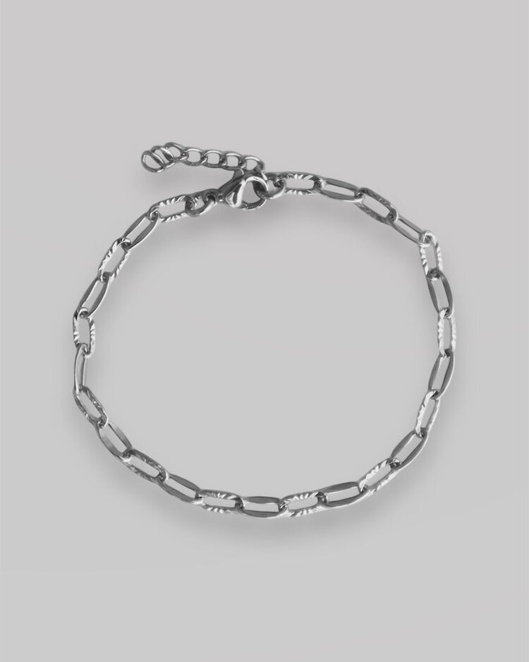 Charlotte Boutique & Bijoux BRACELET DENTELLE - ARGENT