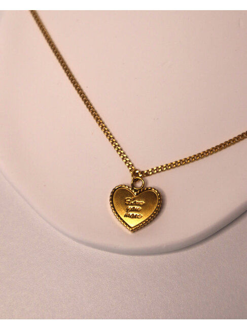 Charlotte Boutique & Bijoux COLLIER AMOUR - OR