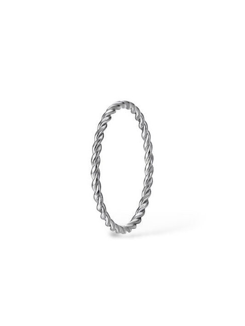 Charlotte Boutique & Bijoux BAGUE LA TORSADÉE - ARGENT