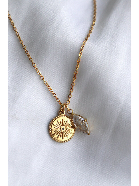 Charlotte Boutique & Bijoux COLLIER PROTECTION - OR