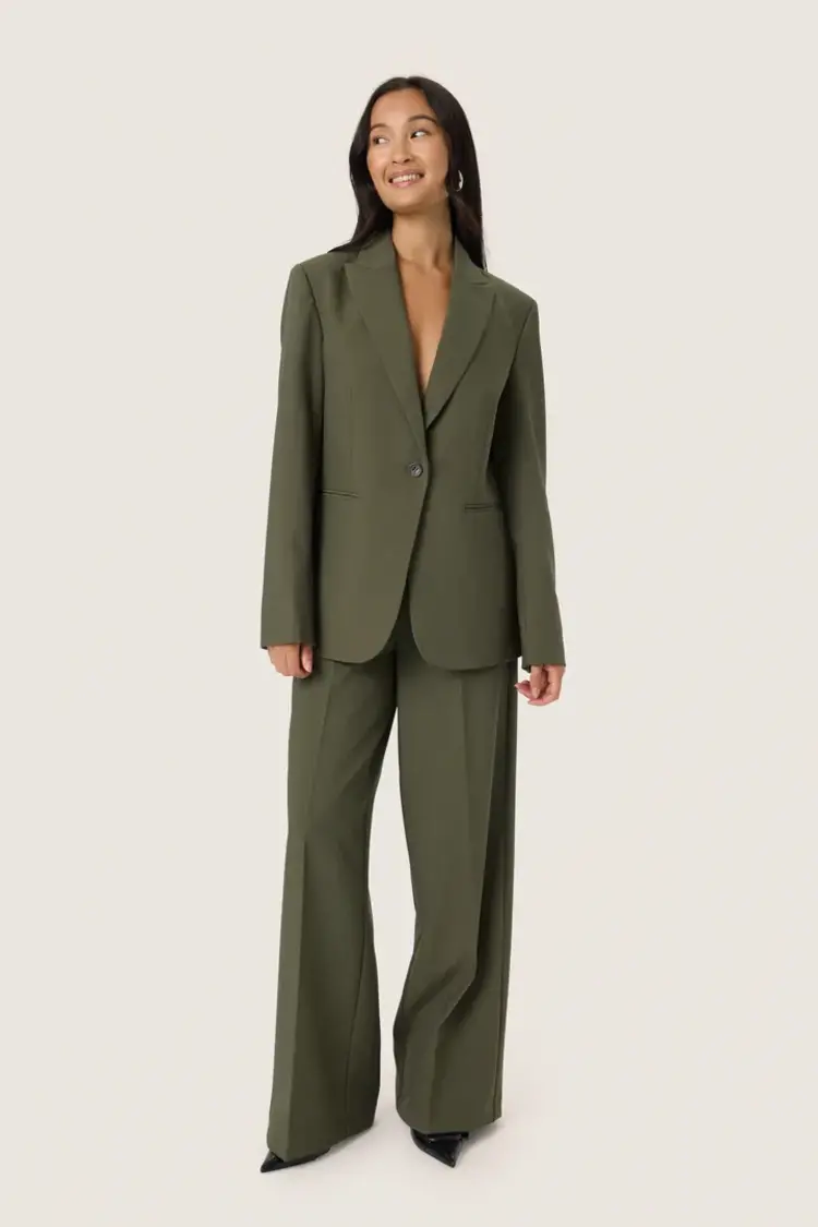 SOAKED IN LUXURY VESTON CORINNE - GRAPE LEAF