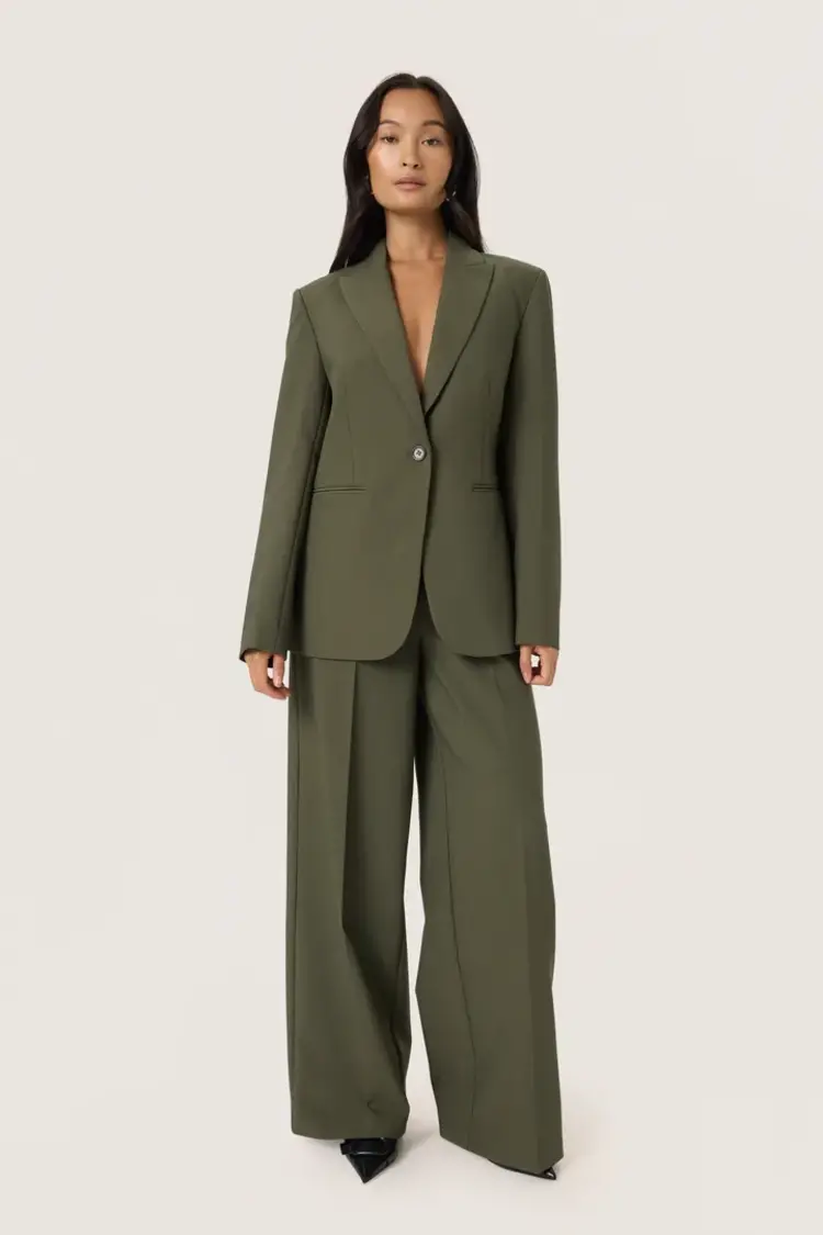 SOAKED IN LUXURY VESTON CORINNE - GRAPE LEAF