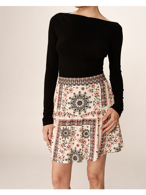 GRACE & MILA JUPE PRECIEUSE - BEIGE