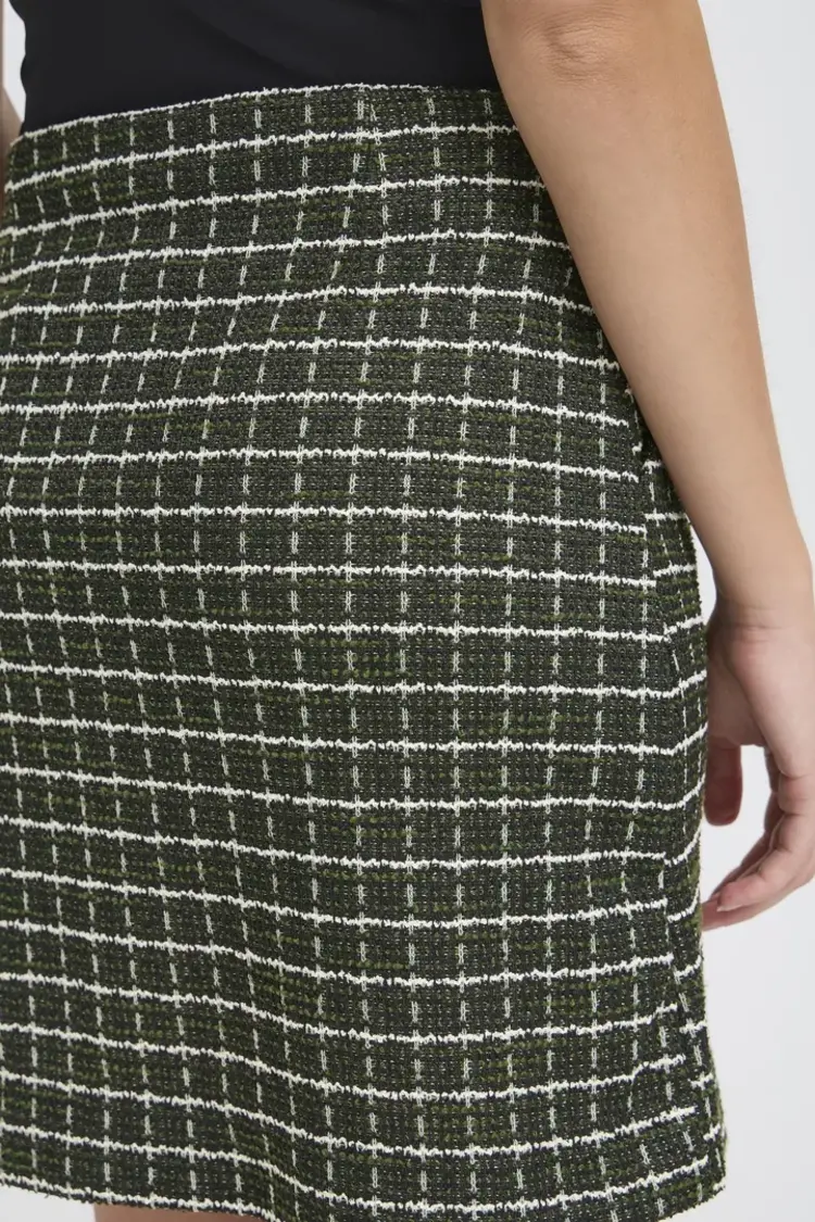 ICHI JUPE KATE - RIFLE GREEN