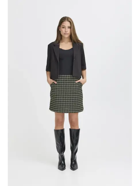 ICHI JUPE KATE - RIFLE GREEN