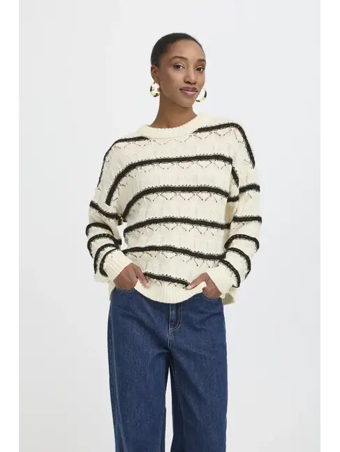 B.YOUNG TRICOT MABELLE - BIRCH MIX