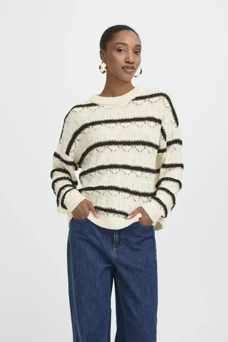 B.YOUNG TRICOT MABELLE - BIRCH MIX