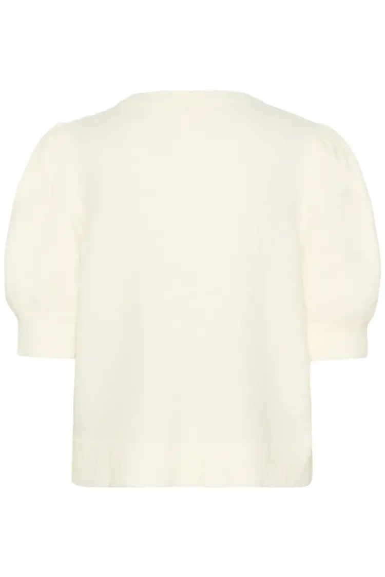 SOAKED IN LUXURY CARDIGAN AMANI - BROKEN WHITE