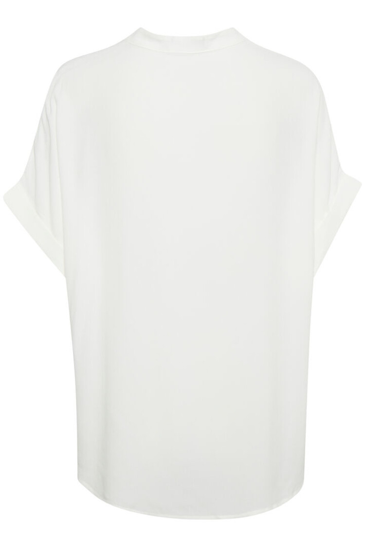 SOAKED IN LUXURY BLOUSE HELIA - BLANC CASSÉ