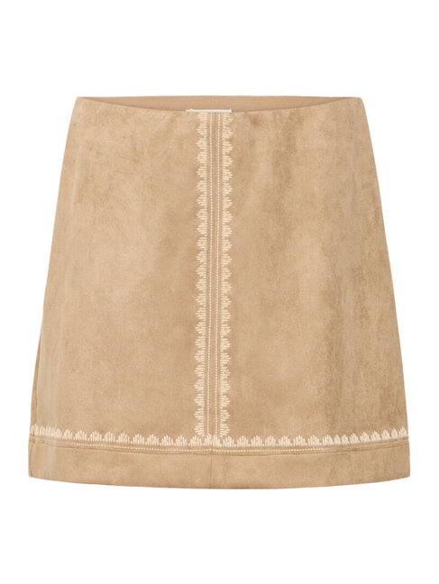 ICHI JUPE EFFANO - TRAVERTINE