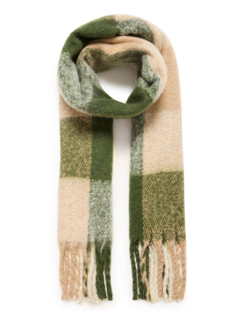 ICHI FOULARD  - RIFLE GREEN