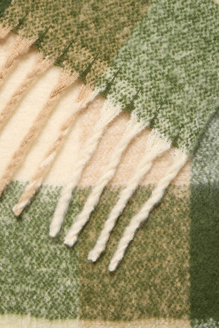 ICHI FOULARD  - RIFLE GREEN