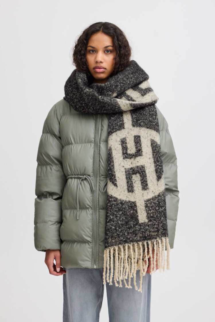 ICHI FOULARD ALEGINA - NOIR