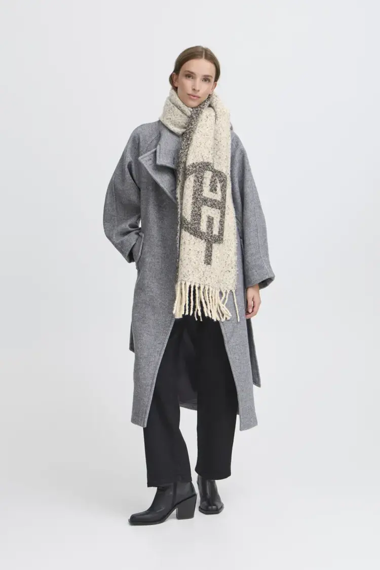 ICHI FOULARD ALEGINA - NOIR