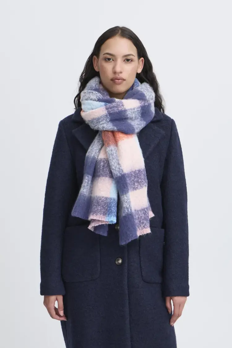 ICHI FOULARD ALAJA - PATRICOT BLUE