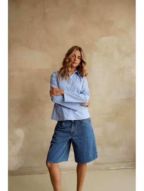 DAILYSTORY CHEMISE NAO - BLUE