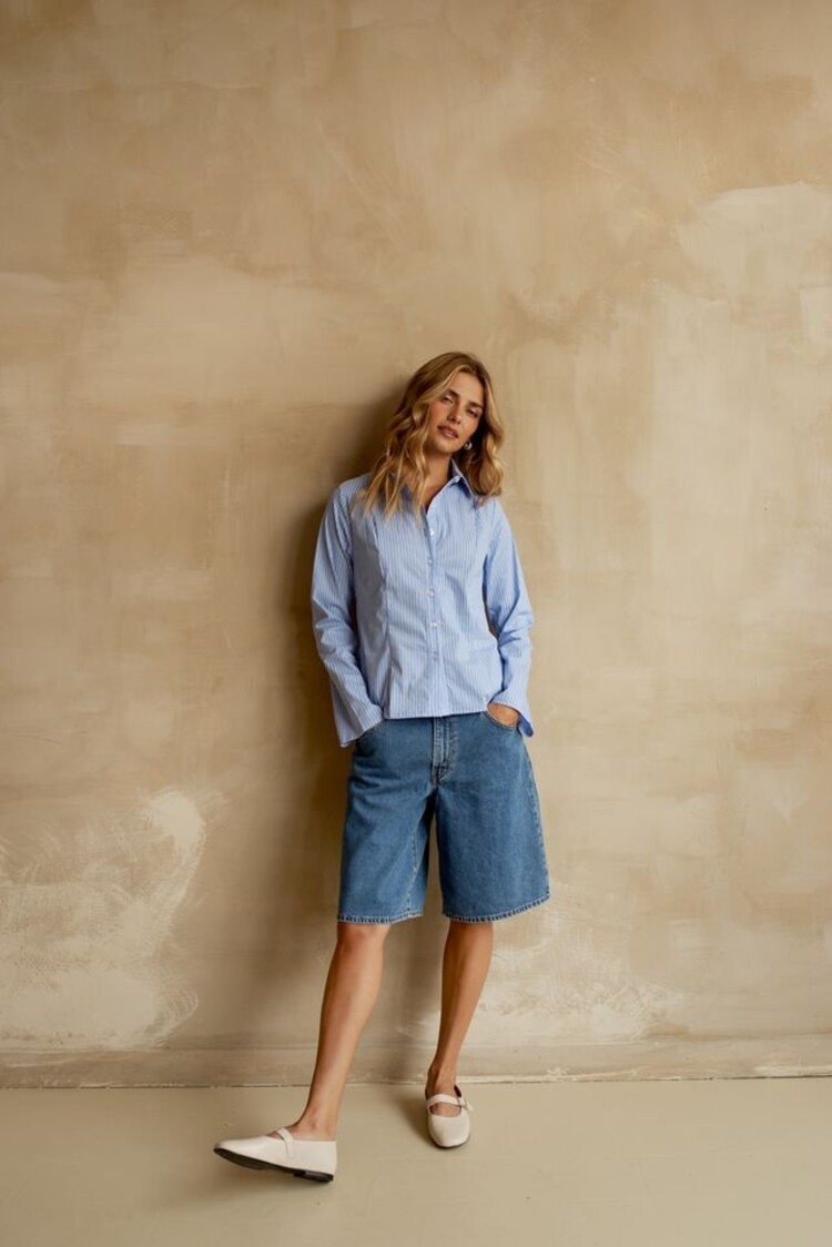 DAILYSTORY CHEMISE NAO - BLUE