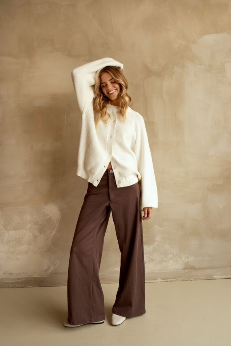 DAILYSTORY PANTALON HARPER - BROWN