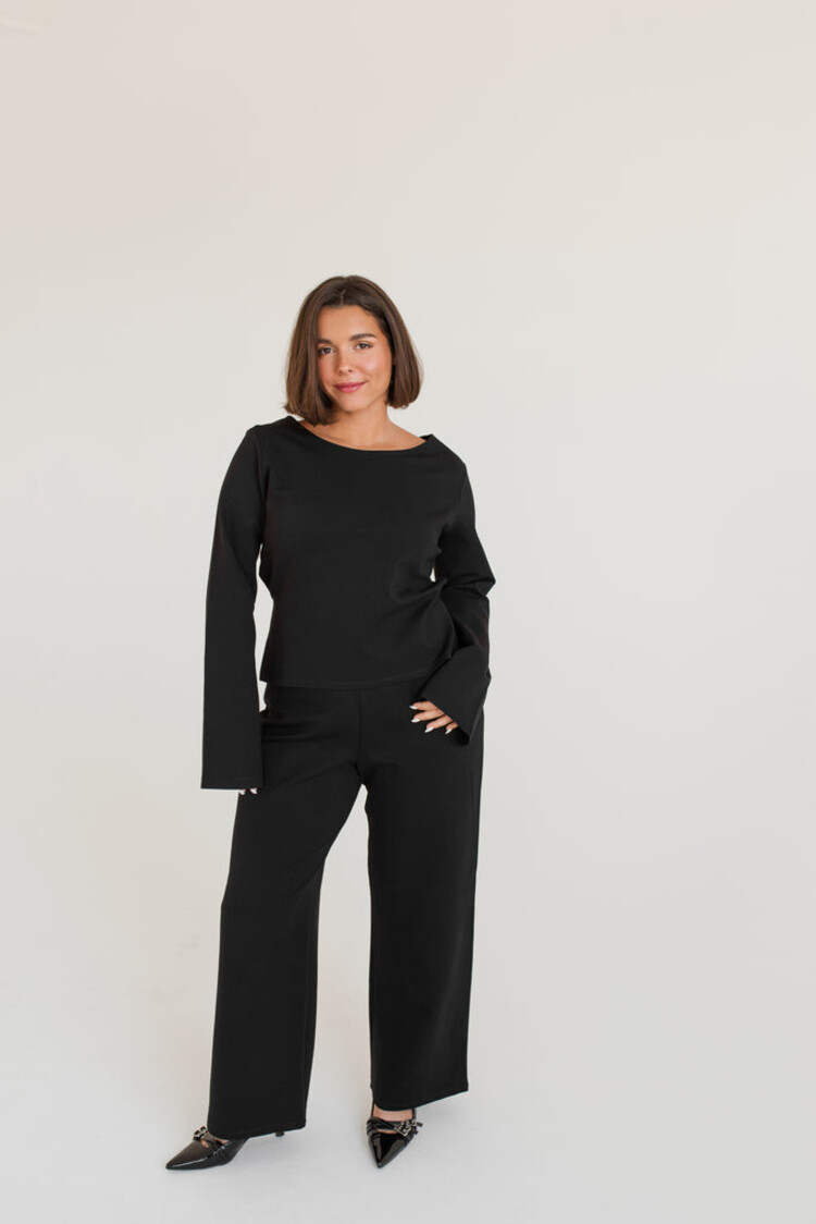 DAILYSTORY PANTALON ELLA - BLACK