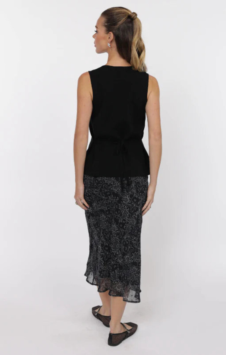 SAGE THE LABEL DEBARDEUR MYRA - NOIR