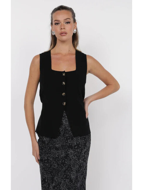 SAGE THE LABEL DEBARDEUR MYRA - NOIR