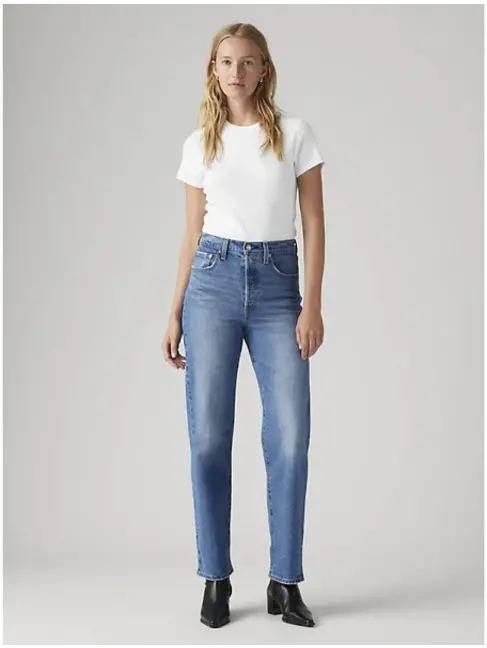 LEVI'S JEANS RIBCAGE DROIT CHEVILLE - DANCE AROUND