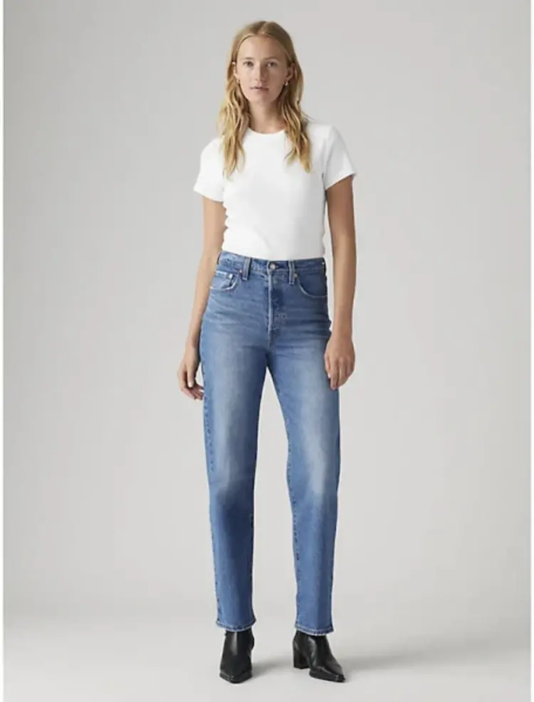 LEVI'S JEANS RIBCAGE DROIT CHEVILLE - DANCE AROUND