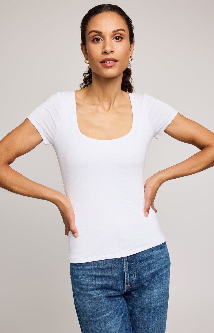 GENTLE FAWN T-SHIRT FIORA - WHITE