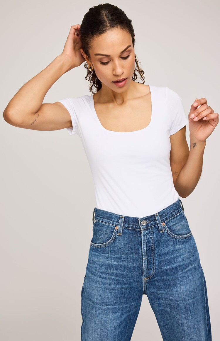 GENTLE FAWN T-SHIRT FIORA - WHITE