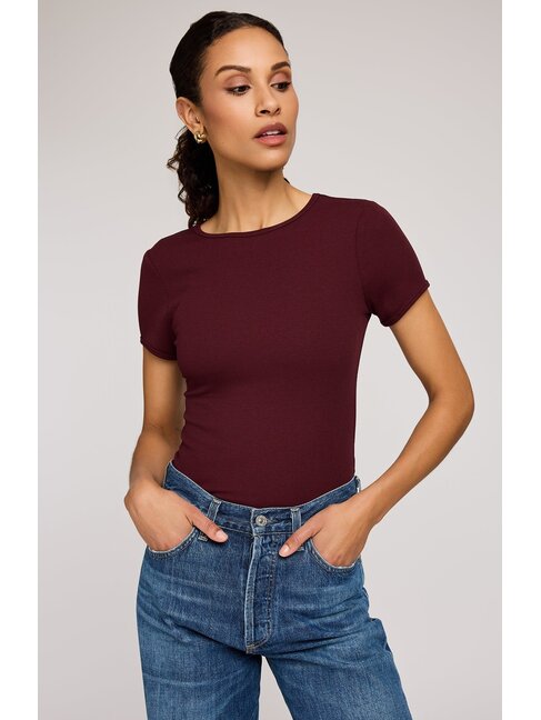 GENTLE FAWN T-SHIRT SHANIA - MERLOT