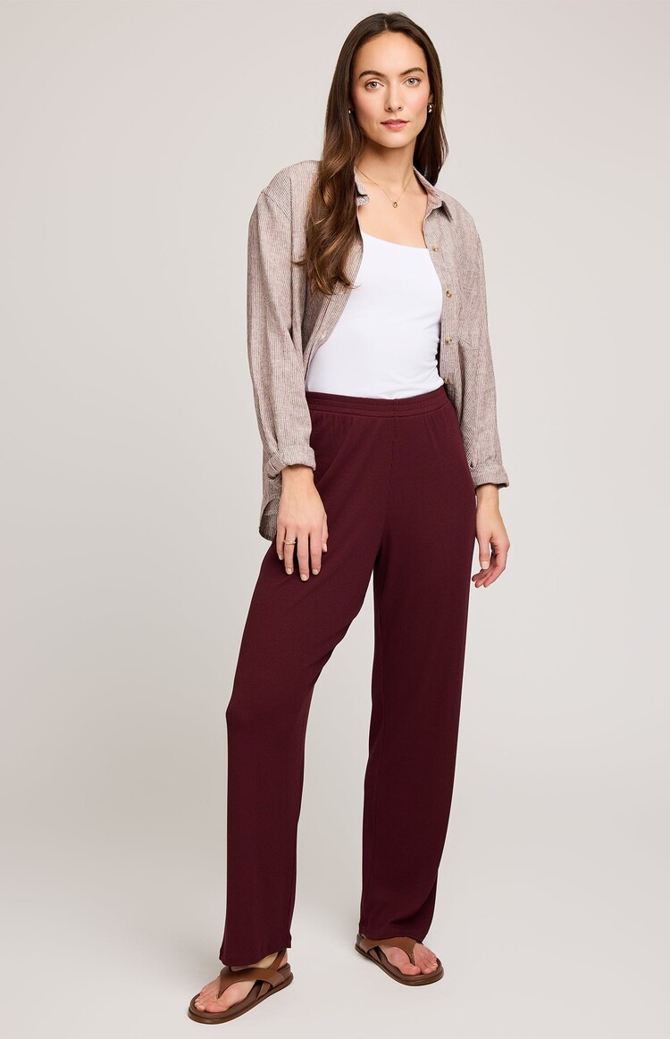 GENTLE FAWN PANTALON GREER - MERLOT