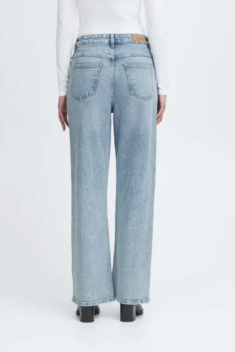 ICHI JEANS UNNI - LIGHT BLUE STONEWASHED