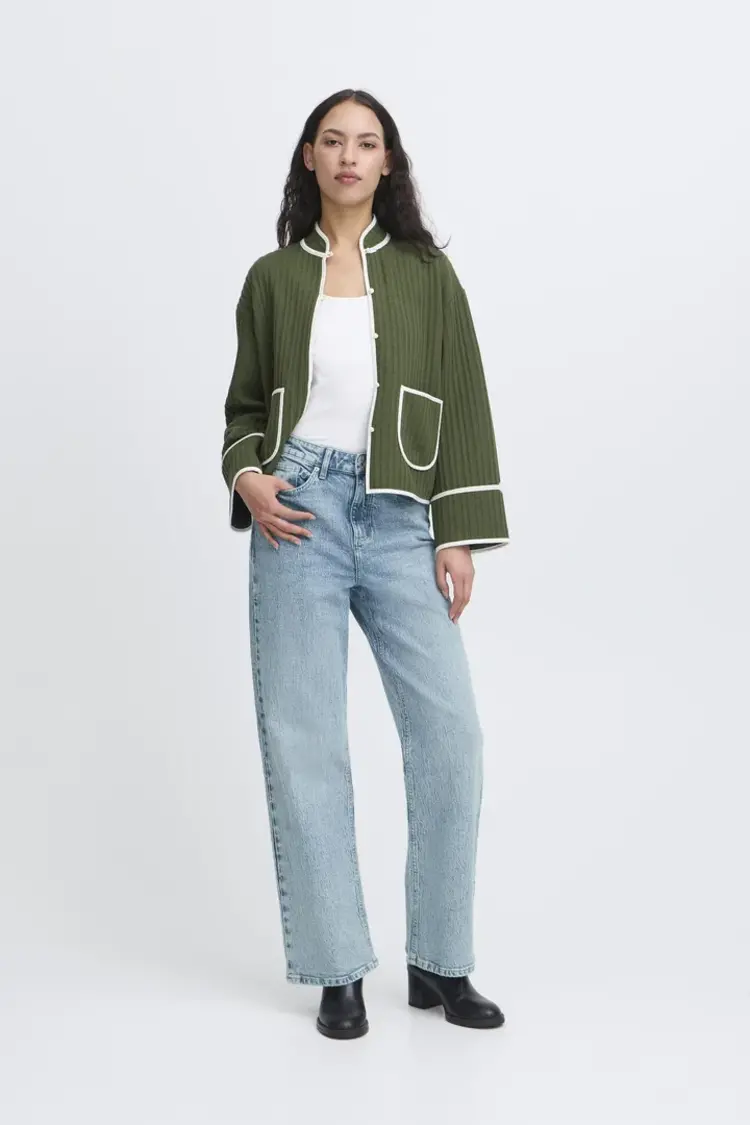 ICHI JEANS UNNI - LIGHT BLUE STONEWASHED