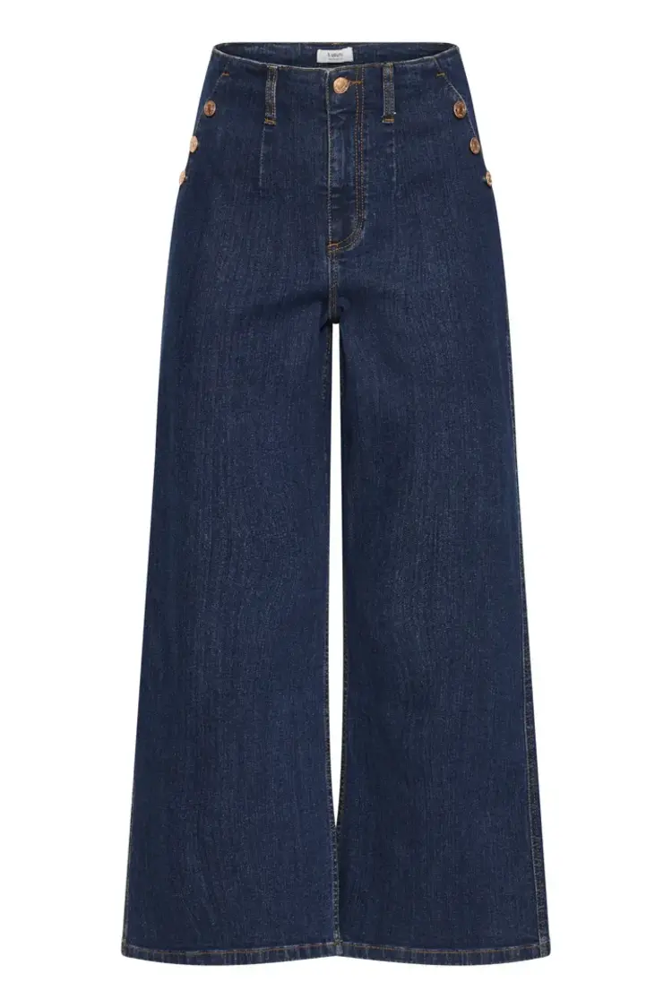 B.YOUNG KATO KOMMA JEANS - DARK BLUE DENIM