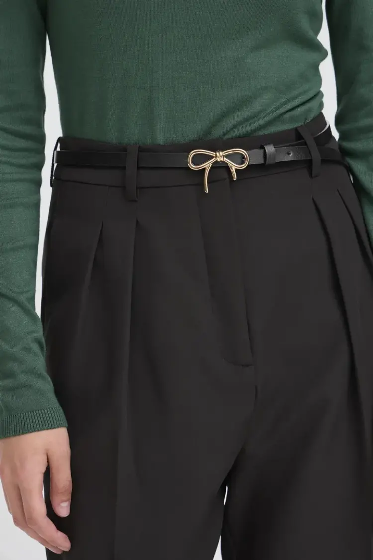 ICHI CEINTURE OLLIN - NOIR