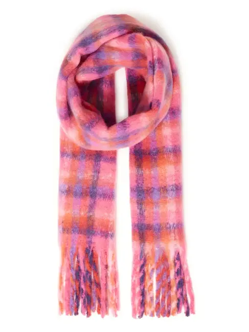 ICHI FOULARD MABELLA - RED DALHIA