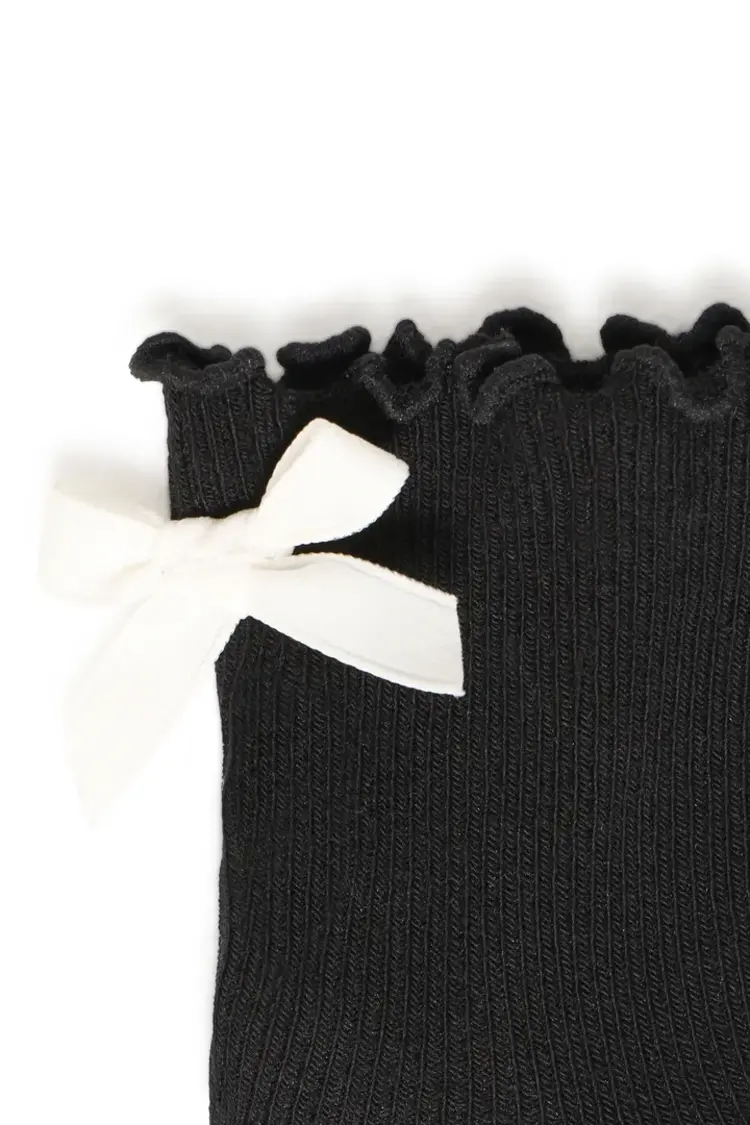 ICHI CHAUSSETTES MOGGE - NOIR