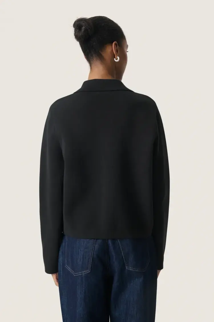 SOAKED IN LUXURY VESTE HAVENA - NOIR