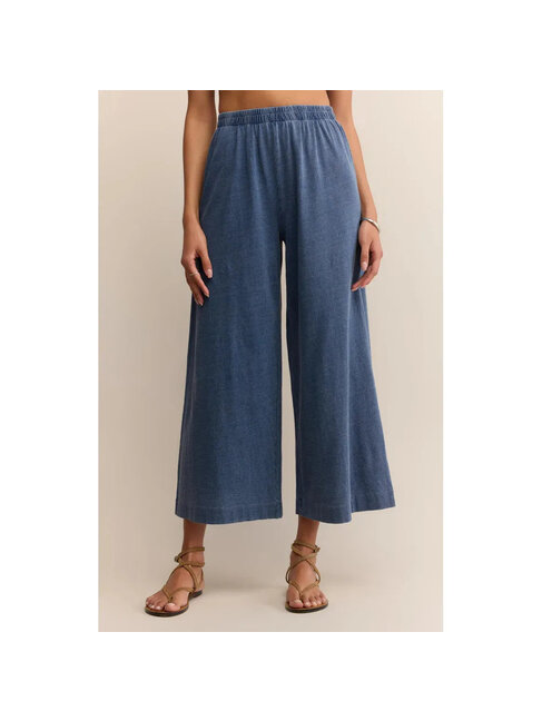 Z SUPPLY PANTALON SCOUT JERSEY - INDIGO