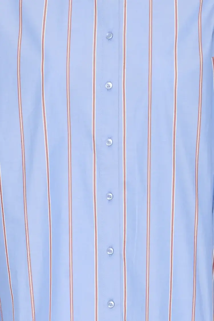 ICHI CHEMISE SADIA - BLUE YONDER STRIPE