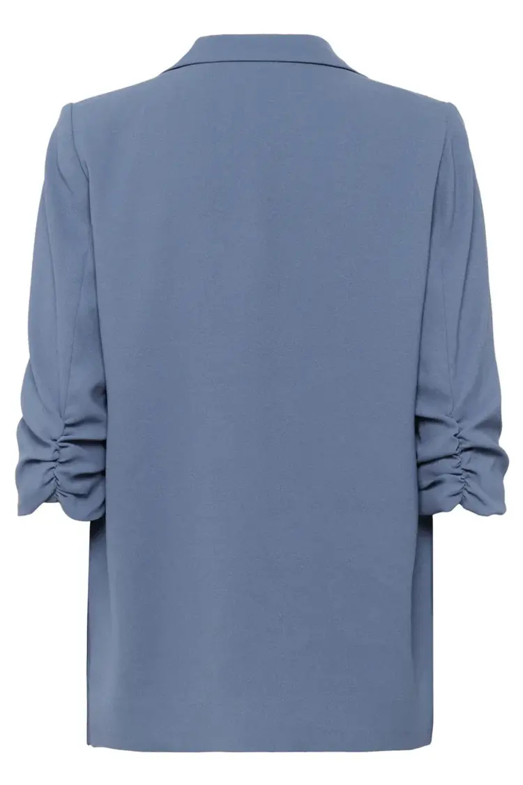 SOAKED IN LUXURY BLAZER SHIRLEY - BIJOU BLUE